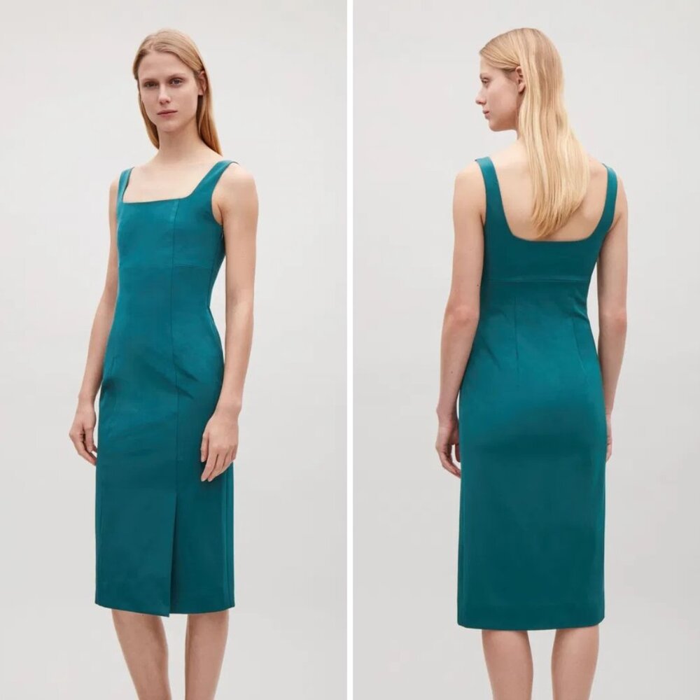 NWT COS Square-neck Tailored Dress